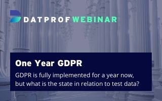 One Year GDPR One Year GDPR