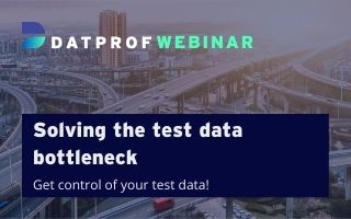 Webinar solving the test data bottleneck