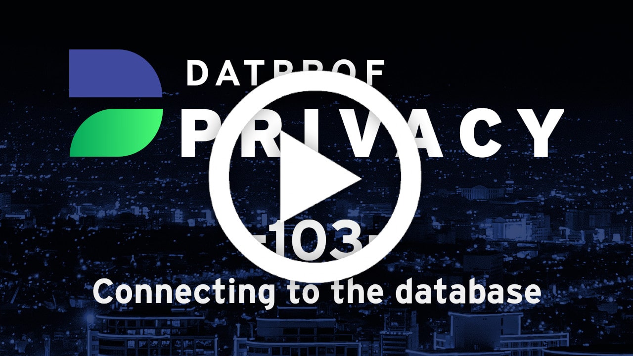 Trainingvideo 103 DATPROF Privacy