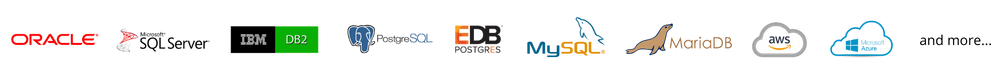 supported db technologies (1) supported db technologies